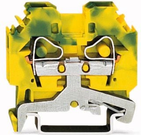 Picture of Wago Zczka szynowa ochronna 6mm2 óto-zielona (282-107)