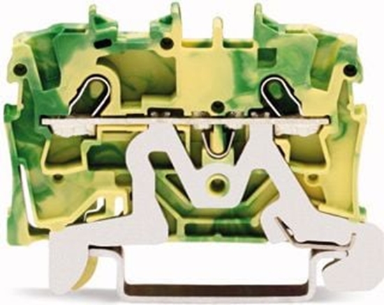 Picture of Wago Zczka szynowa ochronna zielono-óta TOP JOBS 1,5mm2 (2001-1207)