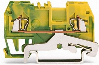 Picture of Wago Zczka szynowa PE 2-przewodowa 1,5mm2 óto-zielona (279-907)