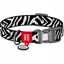 Picture of WAU DOG OBROA NYLON Z ADRESÓWK QR S     15mm/25-35cm ZEBRA