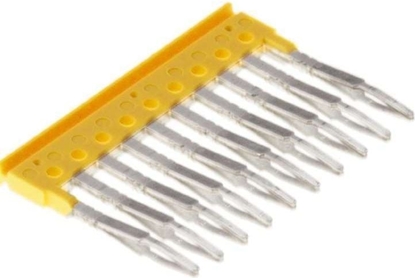 Изображение Weidmuller Mostek poprzeczny 10-torowy, raster 3,5mm óty ZQV 1.5/10 (1776200000)