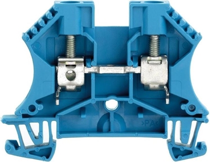Изображение Weidmuller Zczka szynowa 2-przewodowa 6mm2 niebieska (1020280000)