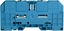 Изображение Weidmuller Zczka szynowa 2-przewodowa 70mm2 niebieska (1028480000)