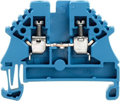 Изображение Weidmuller Zczka szynowa przelotowa 2-przewodowa 2,5mm2 niebieska (1023780000)