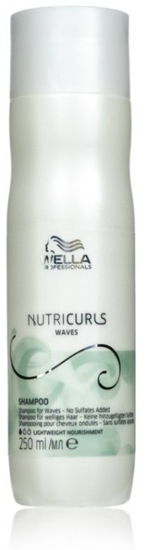 Picture of Wella Professionals Nutricurls Шампунь Shampoo for Waves 250 ml