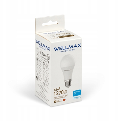 Picture of Wellmax arówka LED 13W E27 1270lm Neutralny 4000K SAMSUNG / GP123N13