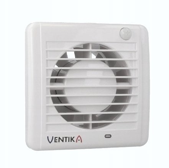 Picture of Wentylator osiowy fi 100 230V 5,5W 84m3/h 25dB oyska kulowe z czujnikiem ruchu biay SOLID SILENT D100SRCR