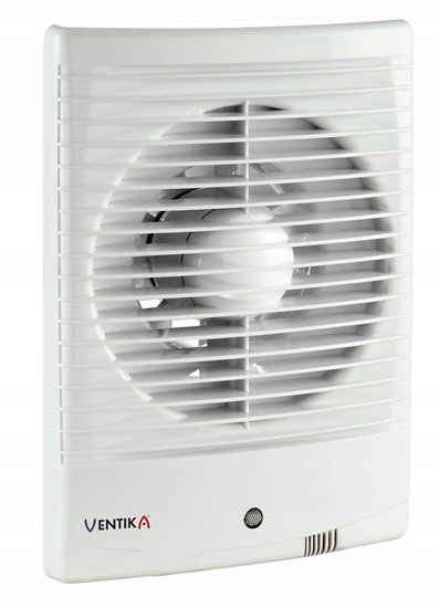 Picture of Wentylator osiowy fi 100mm 230V 98m3/h 14W 34dB IP34 standard biay z wycznikiem czasowym FORTE D100M3WC