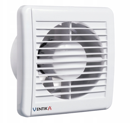 Attēls no Wentylator osiowy fi 125 230V 9,4W 158m3/h 31dB oyska kulowe standard biay SOLID SILENT D125SR