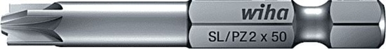 Picture of Wiha bit Professional 70 mm PlusMinus/Pozidriv 1/4'' SL/PZ2 7049XZ2070 (32497)