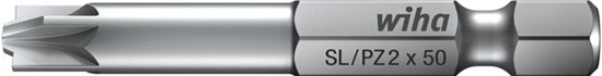 Picture of Wiha bit Professional PlusMinus/Pozidriv 1/4'' SL/PZ2 x 50 mm 7049XZ2050 (32496)