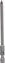 Attēls no Wiha Wiha Bit Professional Pozidriv 1/4 PZ1 x 90 mm 70420190 01809