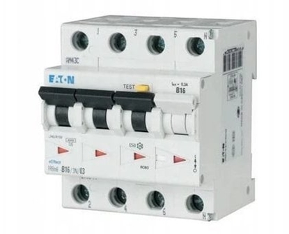 Attēls no Wycznik kombinowany 6kA serii FRBm6 FRBM6-C16/3N/003 170992