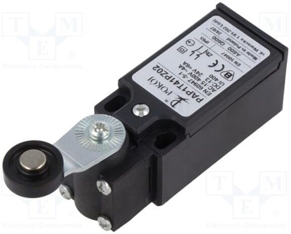 Изображение Wycznik kracowy 2R migowy tworzywo dwignia z rolk Ø18 PAP1T41PZ02 A37-1081