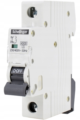 Изображение Wycznik nadprdowy 1P B 32A 4,5kA AC SCHELINGER A02-G7-1P-B32
