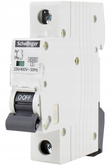 Изображение Wycznik nadprdowy 1P B 32A 4,5kA AC SCHELINGER A02-G7-1P-B32
