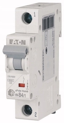 Attēls no Wycznik nadprdowy 1P B 4A 6kA AC xPole Home HN-B4/1 500761