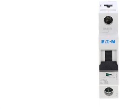 Attēls no Eaton Wycznik nadprdowy 1P B 5A 15kA AC FAZ-B5/1 278528