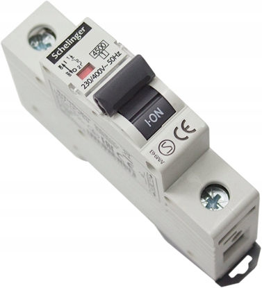 Изображение Wycznik nadprdowy 1P C 40A 4,5kA AC SCHELINGER A02-G7-1P-C40