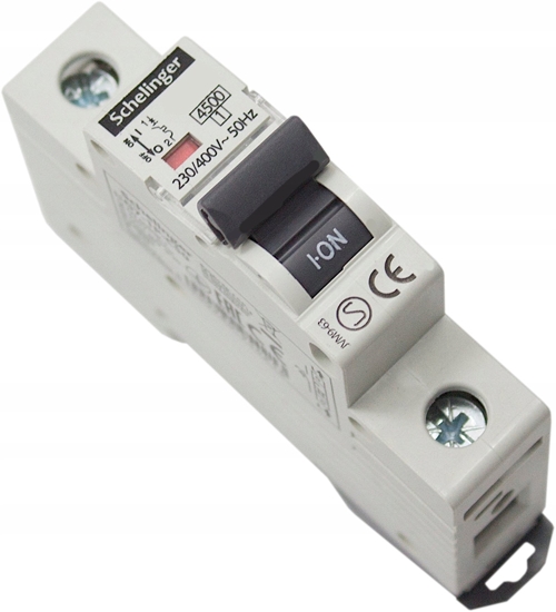 Изображение Wycznik nadprdowy 1P C 40A 4,5kA AC SCHELINGER A02-G7-1P-C40