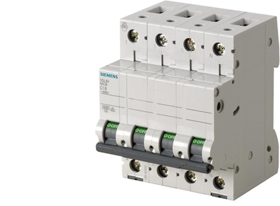 Picture of Siemens Wycznik nadprdowy 4P B 32A 6kA AC 5SL6432-6