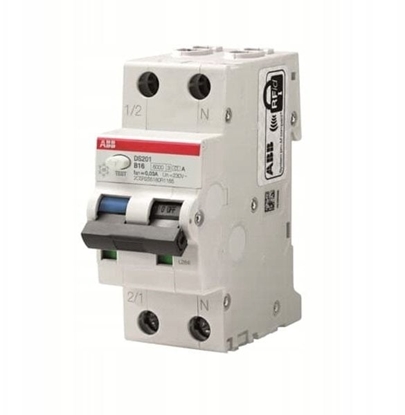 Изображение Wycznik rónicowo-nadprdowy 2P 10A C 30mA AC 6kA DS201 C10 AC30 2CSR255080R1104