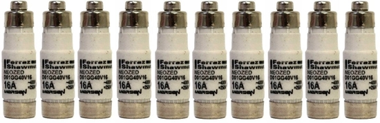 Picture of Wkadka bezpiecznikowa D01 gG 400VAC /250VDC 16A R223023