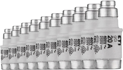 Picture of Wkadka bezpiecznikowa D02 gG 400VAC /250VDC 20A B217742