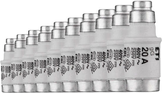Picture of Wkadka bezpiecznikowa D02 gG 400VAC /250VDC 20A B217742