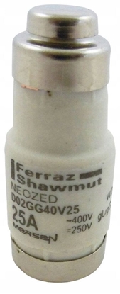 Изображение Wkadka bezpiecznikowa D02 gG 400VAC /250VDC 25A W213160