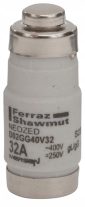 Изображение Wkadka bezpiecznikowa D02 gG 400VAC /250VDC 32A S227647