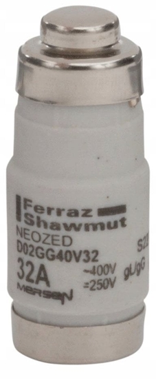 Изображение Wkadka bezpiecznikowa D02 gG 400VAC /250VDC 32A S227647