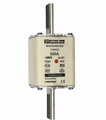 Picture of Wkadka bezpiecznikowa NH 2 500A 500VAC gG T228522