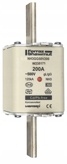 Picture of Wkadka bezpiecznikowa NH 3C 200A 500VAC gG W235171