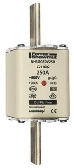 Picture of Wkadka bezpiecznikowa NH 3C 250A 500VAC gG C211602