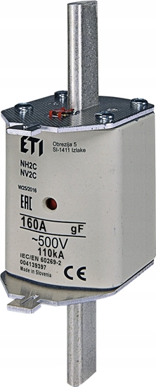Изображение Wkadka bezpiecznikowa NH2C 160A gF 500V 004139397
