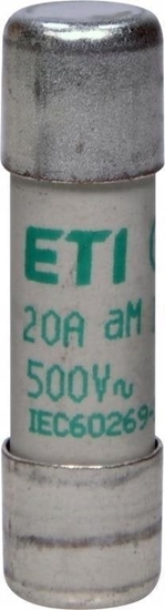 Picture of Wkadka topikowa cylindryczna CH10x38 aM 20A/500V 002652018