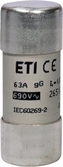 Изображение Wkadka topikowa cylindryczna CH22x58 gG 63A/690V 002651048