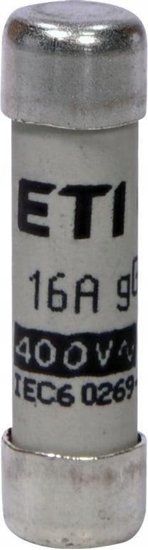 Изображение Wkadka topikowa cylindryczna CH8x32 gG 16A/400V 002651008