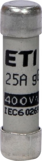 Picture of Wkadka topikowa cylindryczna CH8x32 gG 25A/400V 002651010