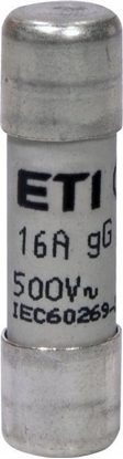 Picture of Wkadka topikowa cylindryczna ETI Polam CH10x38 gG 16A/500V 002651019