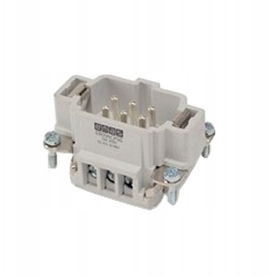Picture of Wsad mski do pokrywy metalowej, 6 pin, 16 A T0-EB006CF00