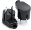 Picture of Wtyczka ktowa 2P+Z unischuko IP20 250V~ 16 A czarna 24031