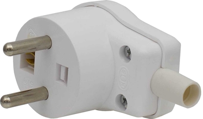 Изображение Wtyczka ktowa z/u 16A 250V biaa 410460