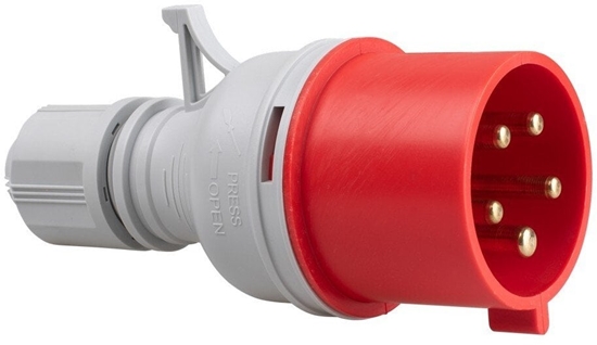 Picture of Wtyczka siowa przenona 32A 3P + N + uziemienie WSP-5-32/22/30