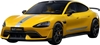 Picture of Xiaomi SU7 Ultra 1:18 Die-cast Model Car | Lightning Yellow | Zinc alloy, ABS, SAN, PVC