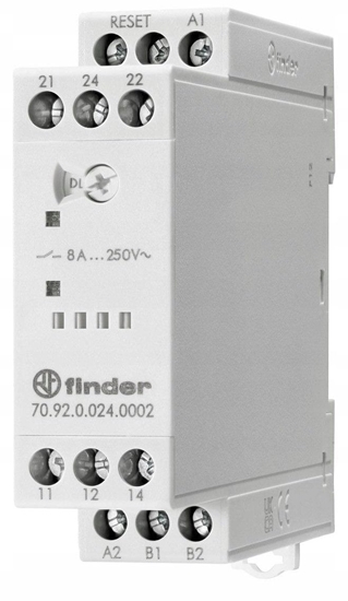 Изображение Zabezpieczenie termistorowe Przekanik termistorowy PTC 6 funkcji, Reset, 2 polowy, 230 VAC 70.92.8.230.0002