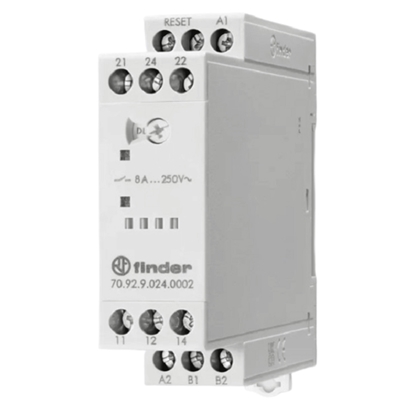 Picture of Zabezpieczenie termistorowe Przekanik termistorowy PTC 6 funkcji, Reset, 2 polowy, 24 VDC 70.92.0.024.0002