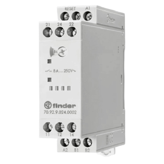 Picture of Zabezpieczenie termistorowe Przekanik termistorowy PTC 6 funkcji, Reset, 2 polowy, 24 VDC 70.92.0.024.0002