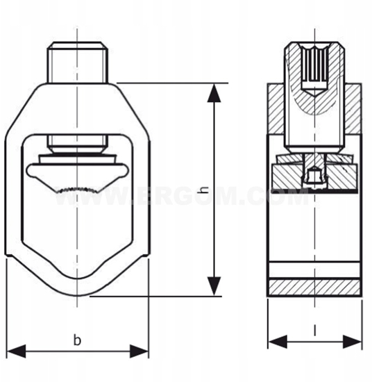Изображение Zacisk (V-klema) VN 300 (16-300) R32RZ-03010100403